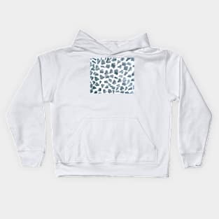 Watercolor spots Kids Hoodie